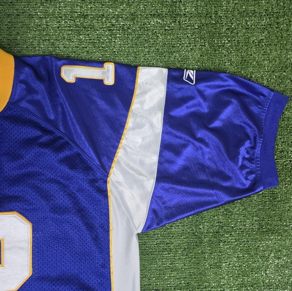 MINNESOTA VIKINGS PERCY HARVIN #12 NFL EQUI. ONFIELD REEBOK UNISEX JERSEY - Picture 6 of 12